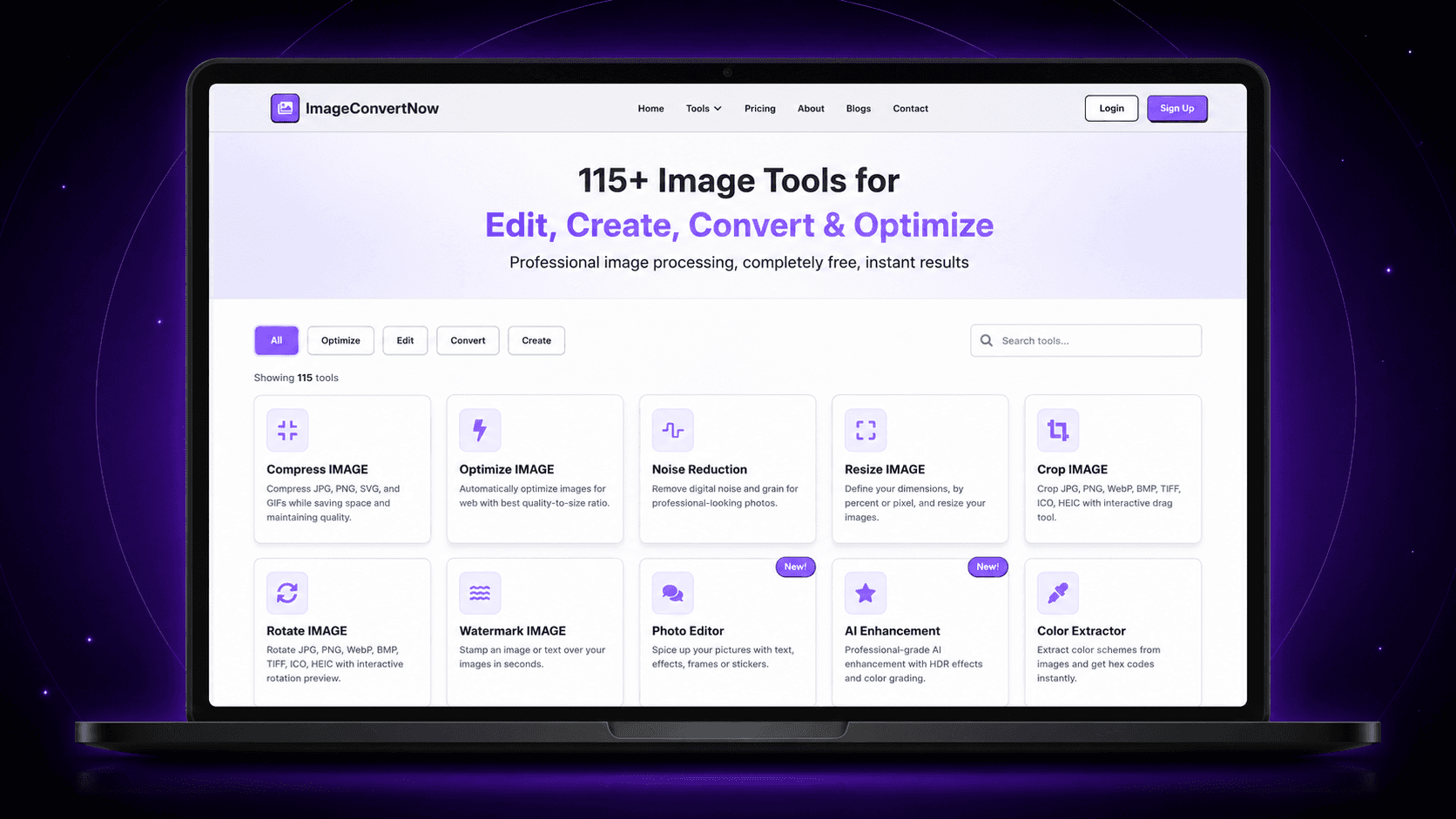 ImageConvertNow - Online Converter