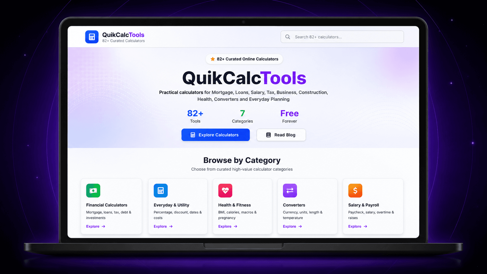 QuikCalc - Calculation Utilities