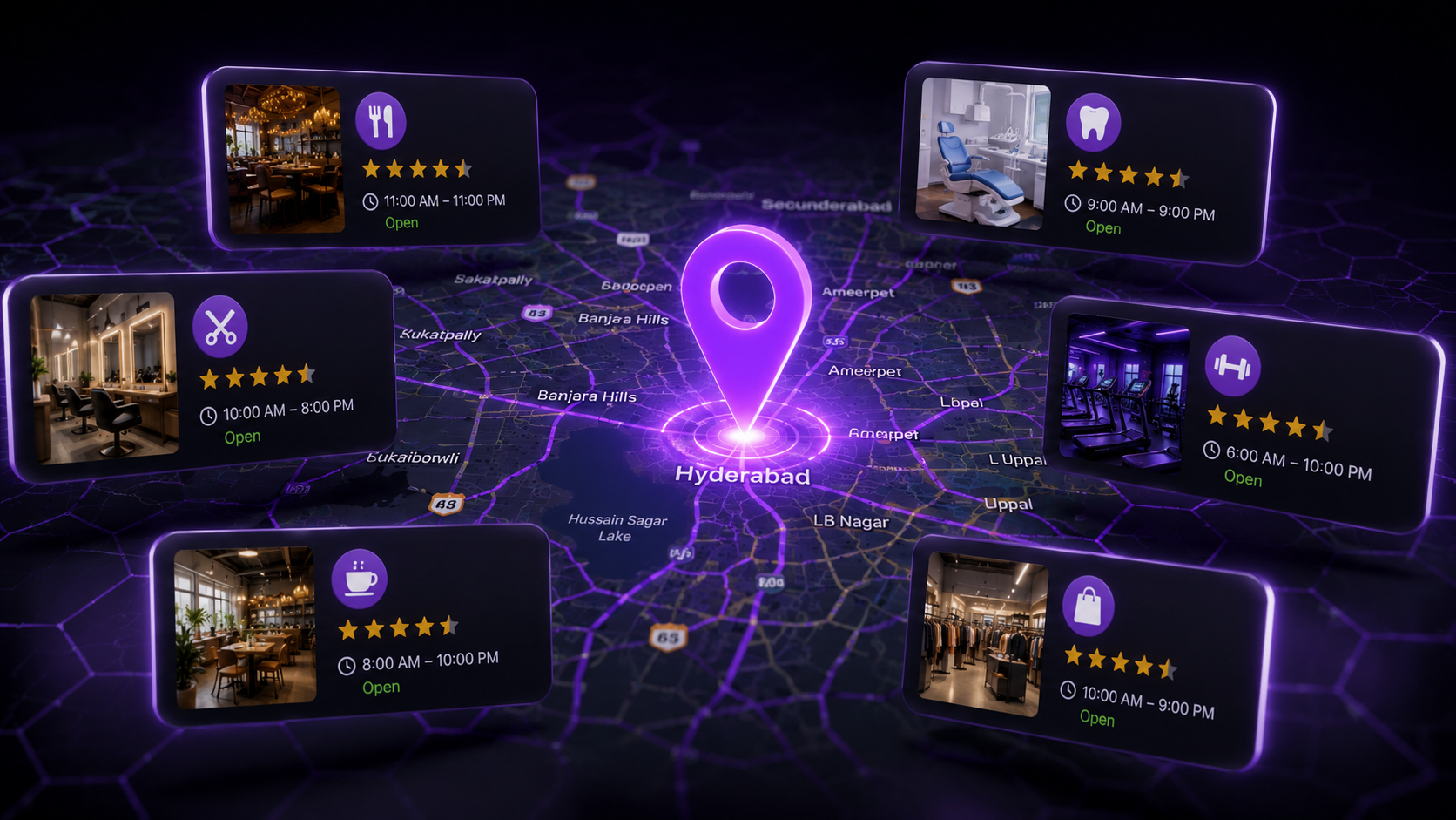 local SEO Hyderabad Google Maps — NRS Technologies