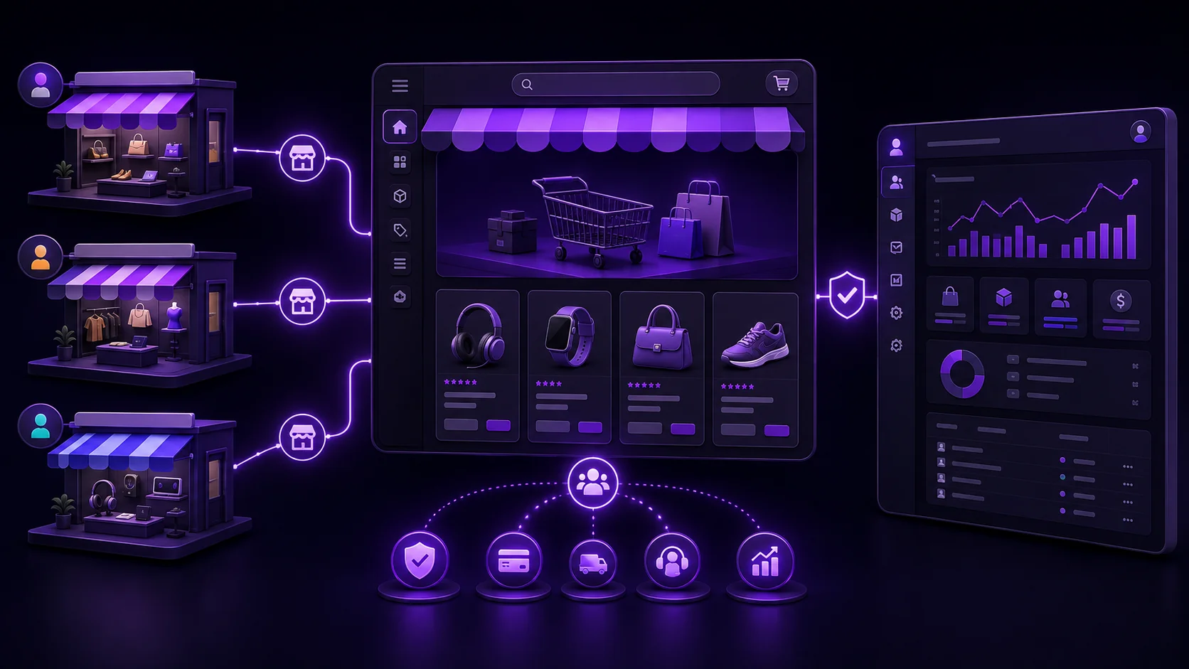 multi-vendor marketplace development Hyderabad — NRS Technologies