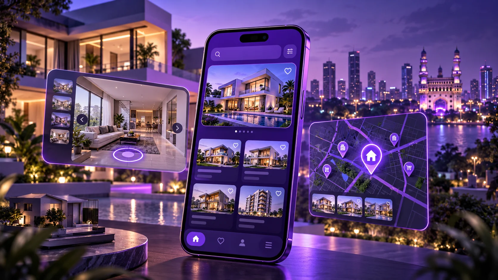 real estate app development Hyderabad — NRS Technologies